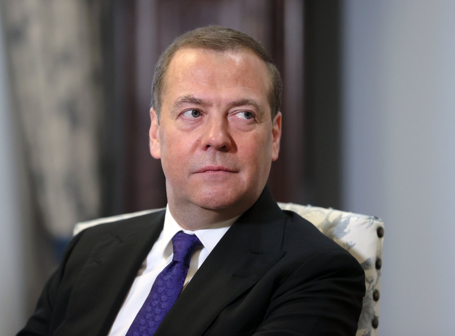 Зампред Совета безопасности РФ Д. Медведев встретился с президентом Кубы М. Диасом-Канелем Бермудесом - ПРАЙМ, 1920, 19.12.2023