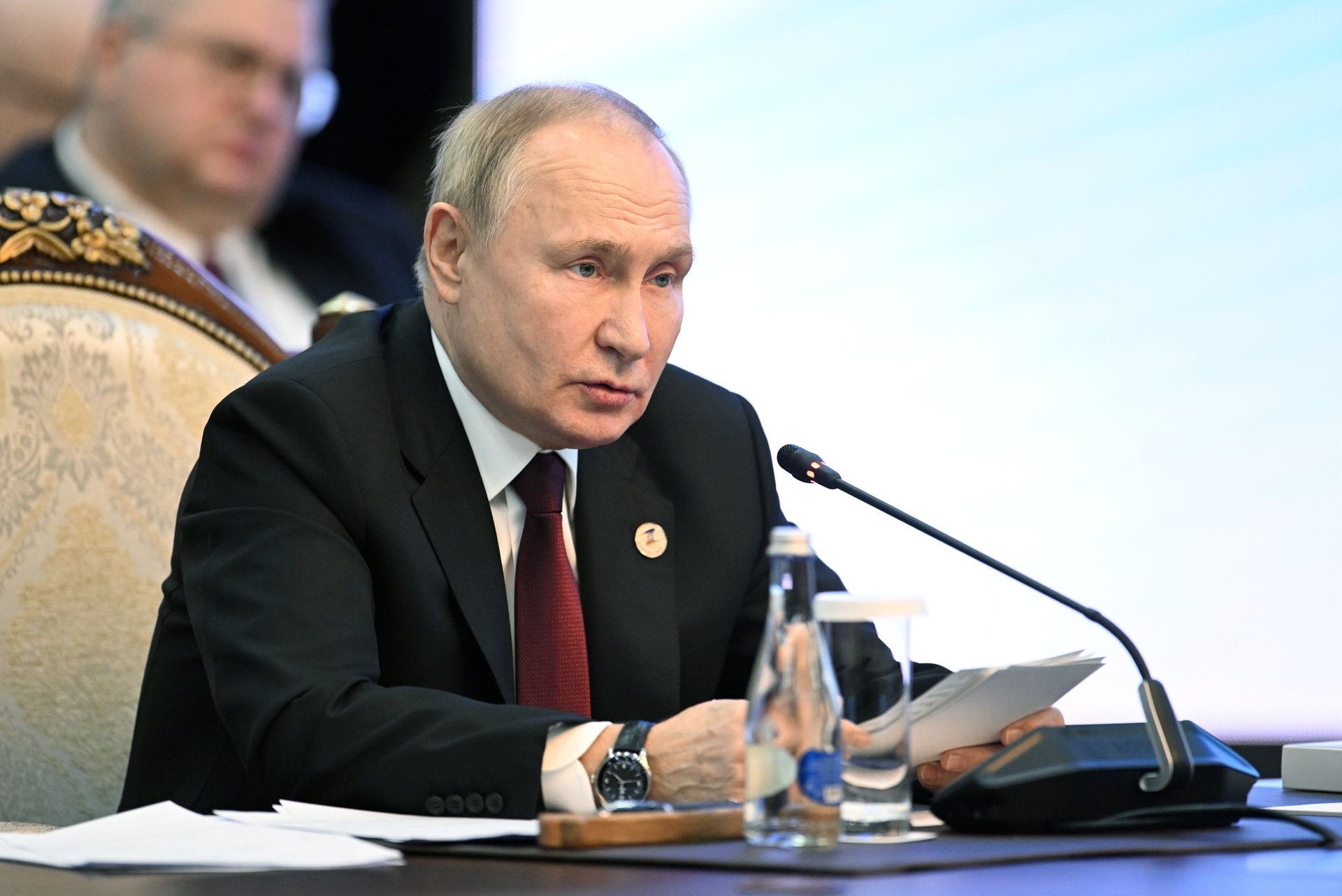 Президент РФ В. Путин принял участие в работе саммита ЕАЭС в Бишкеке - ПРАЙМ, 1920, 19.04.2023