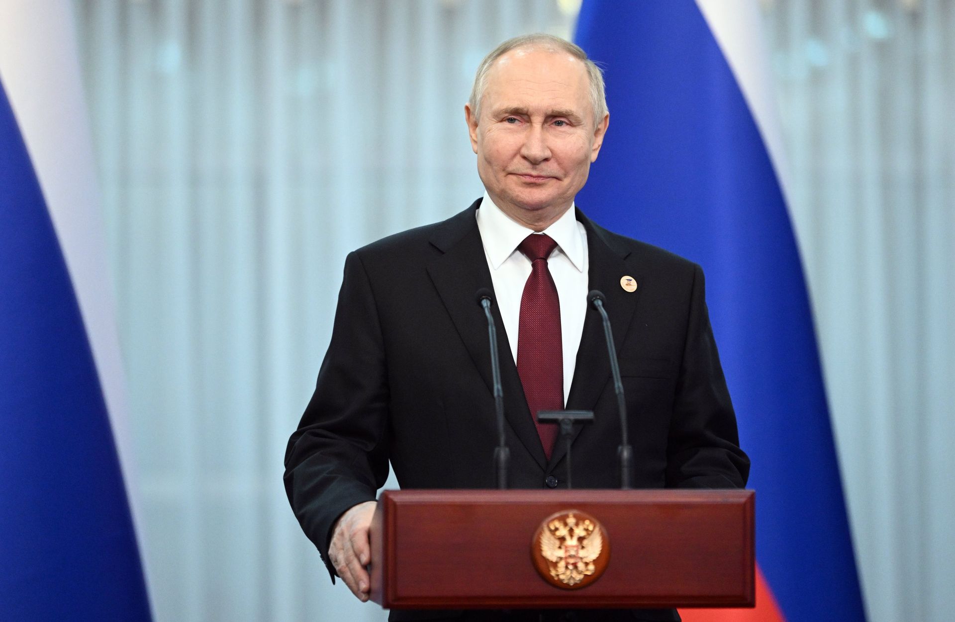 Президент РФ В. Путин принял участие в работе саммита ЕАЭС в Бишкеке - ПРАЙМ, 1920, 15.03.2023