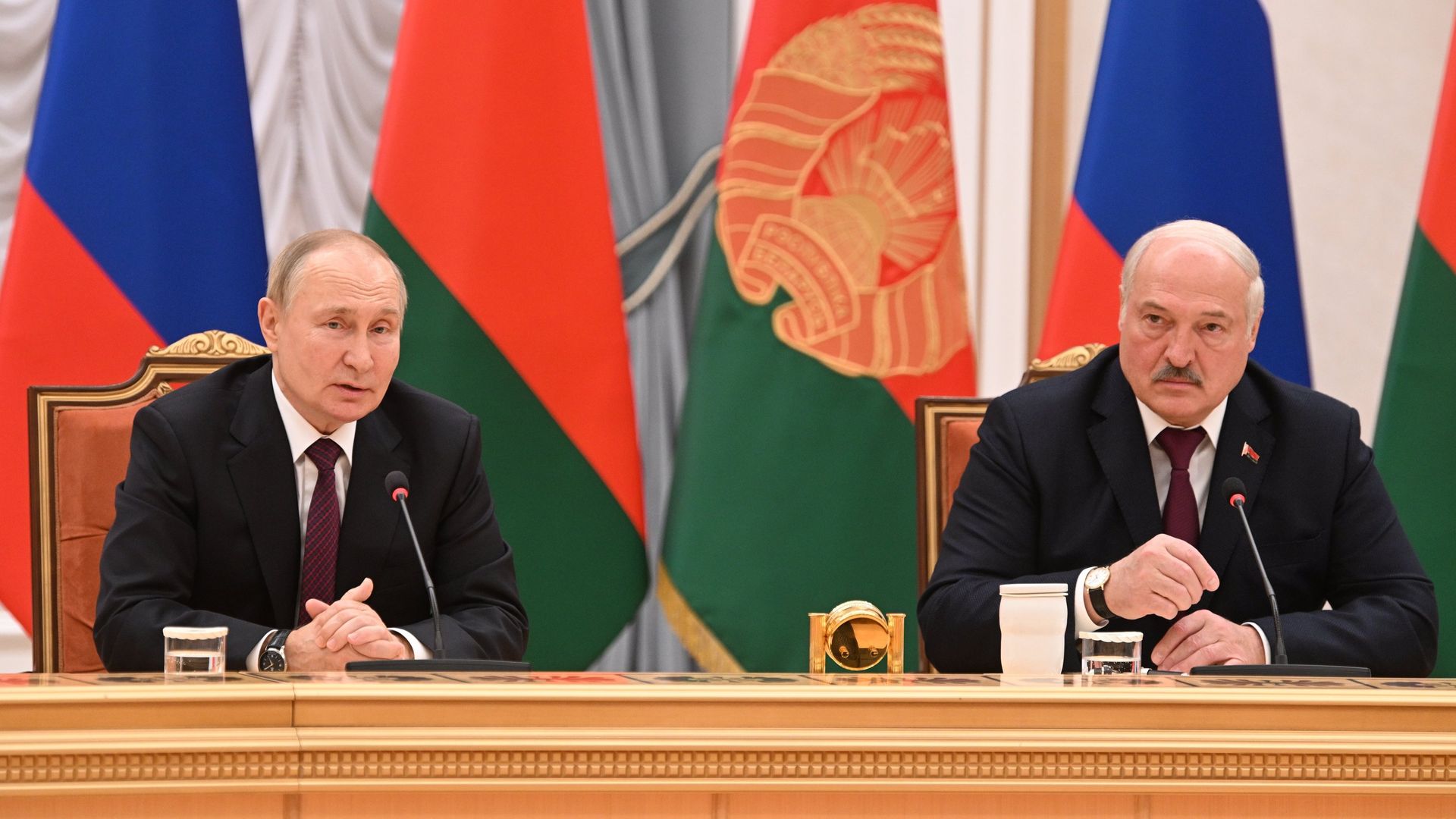 Рабочий визит президента РФ В. Путина в Белоруссию - ПРАЙМ, 1920, 26.03.2024