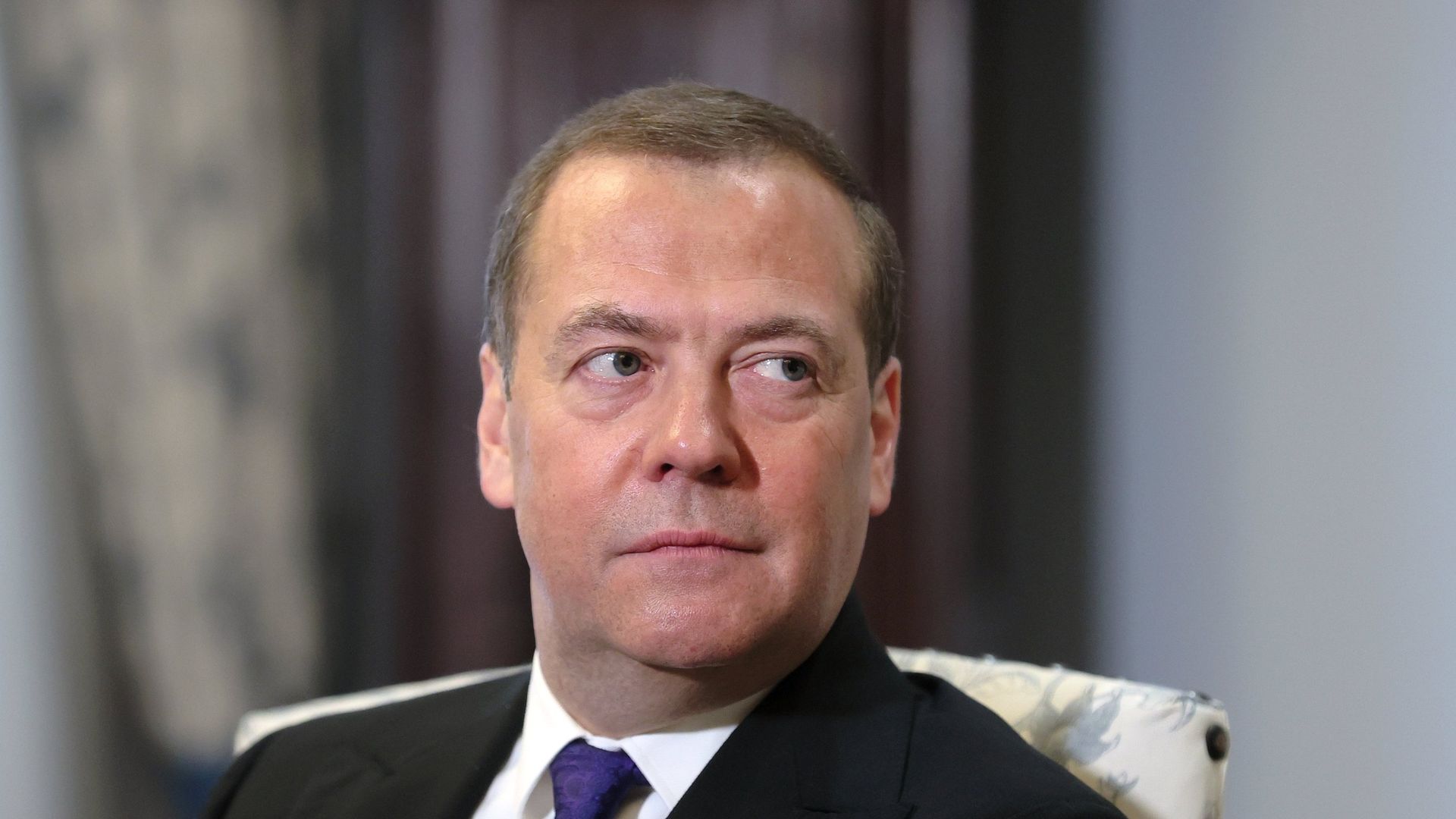 Зампред Совета безопасности РФ Д. Медведев встретился с президентом Кубы М. Диасом-Канелем Бермудесом - ПРАЙМ, 1920, 28.12.2022