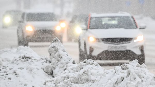 Снег в Москве