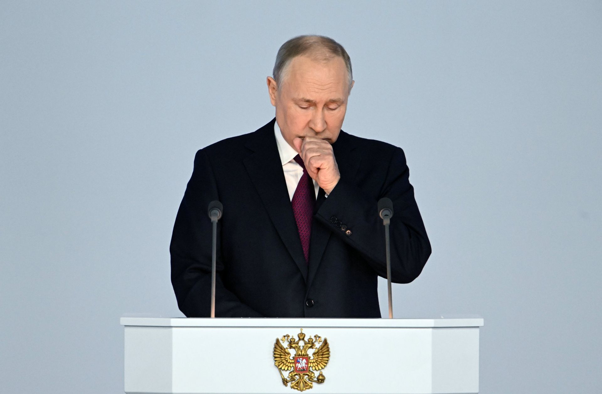 Послание президента РФ Владимира Путина Федеральному собранию - ПРАЙМ, 1920, 21.02.2023