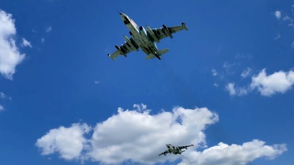 Штурмовики Су-25 ВКС России