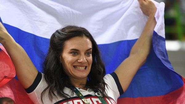Двукратная олимпийская чемпионка в прыжках с шестом Елена Исинбаева