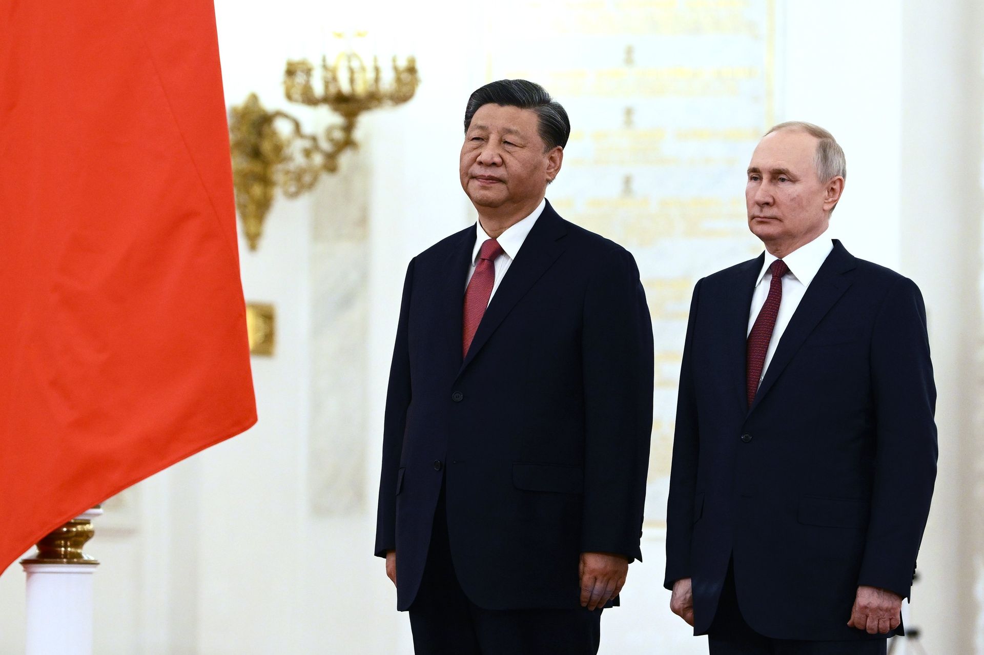 Встреча президента РФ В. Путина и председателя КНР Си Цзиньпина - ПРАЙМ, 1920, 21.03.2023