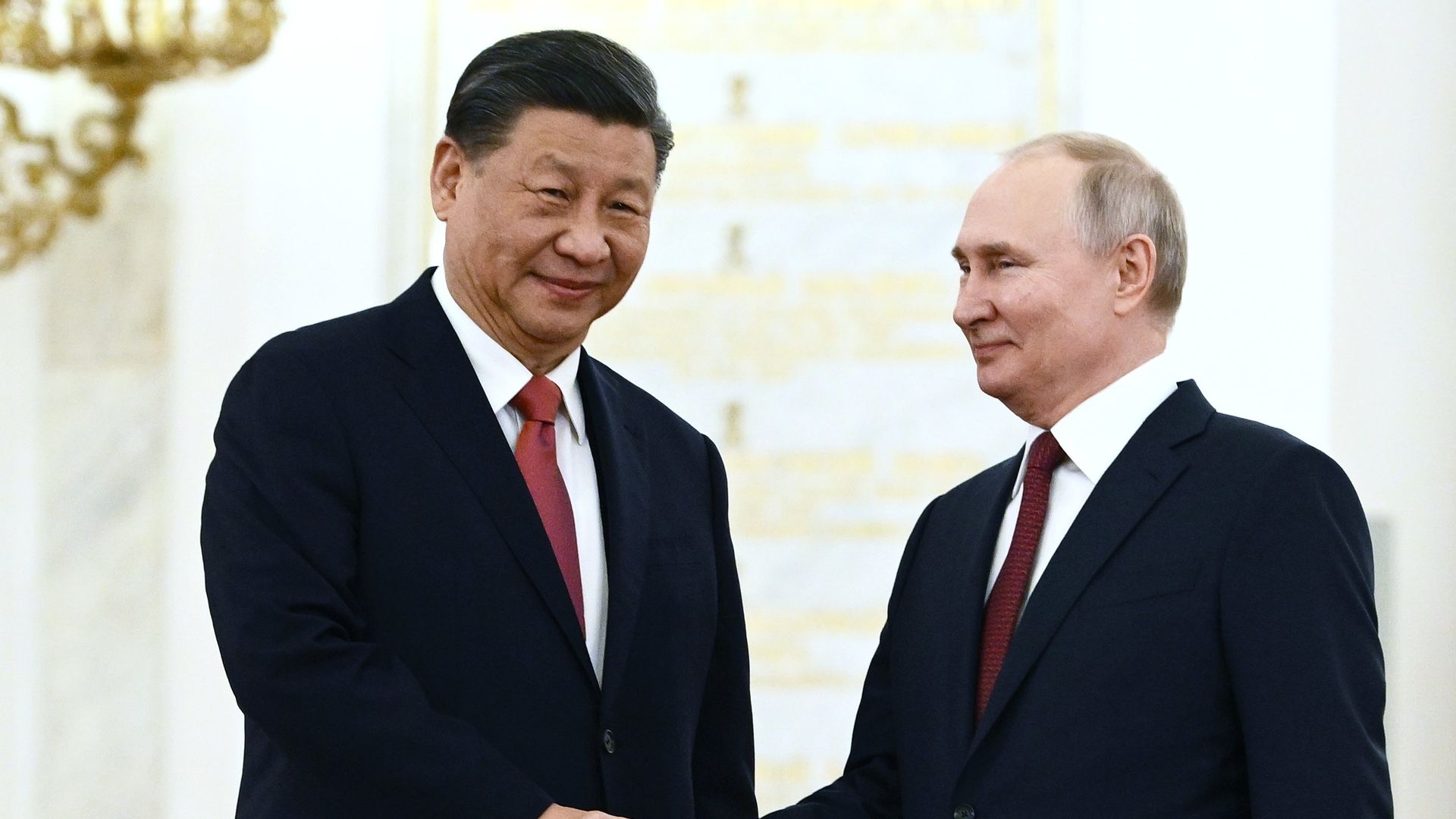 Встреча президента РФ В. Путина и председателя КНР Си Цзиньпина - ПРАЙМ, 1920, 21.03.2023