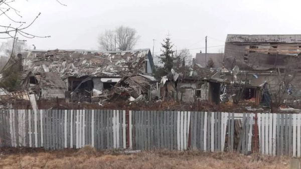 Последствия взрыва в Киреевском районе Тульской области