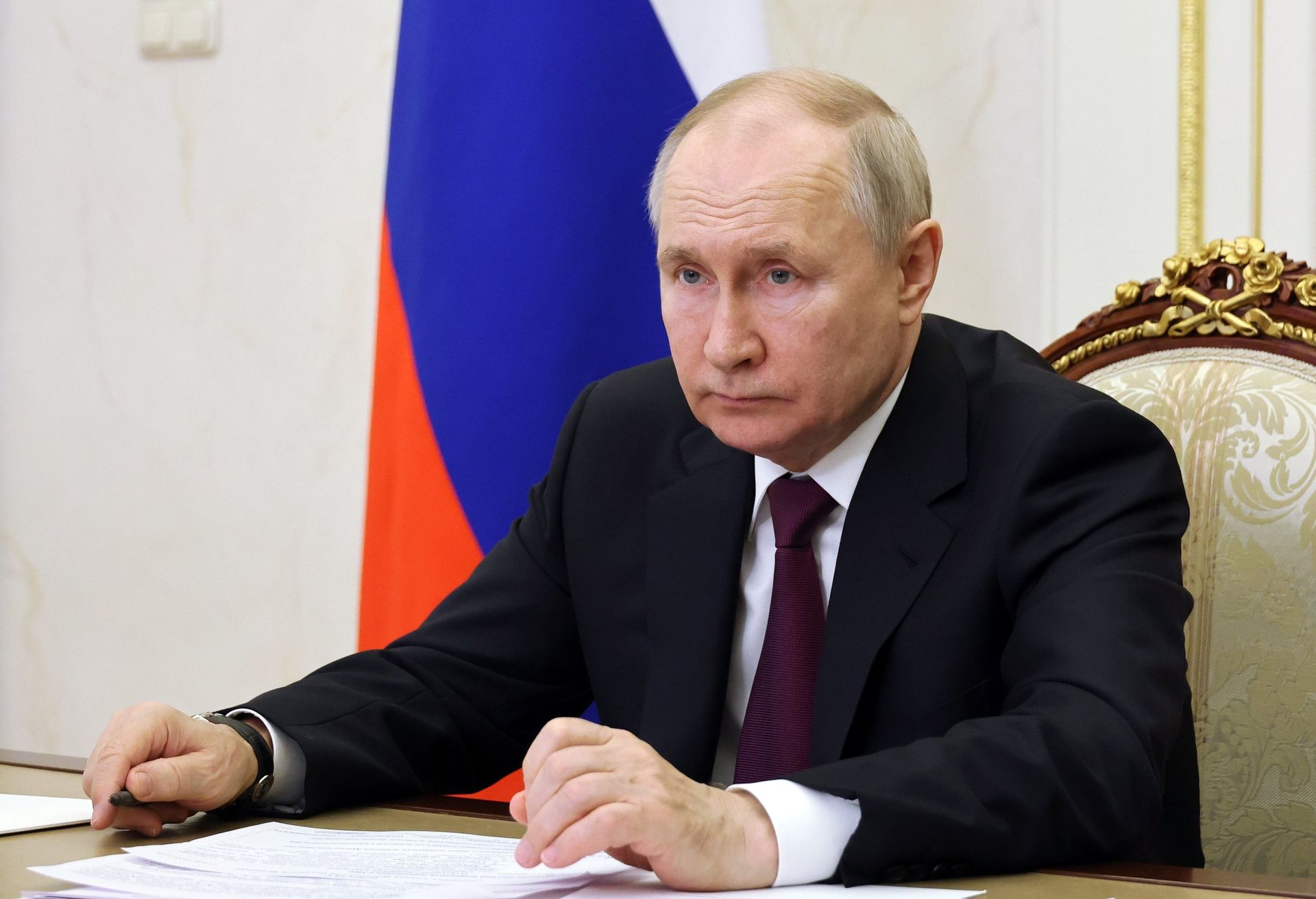 Президент РФ В. Путин провел совещание с членами правительства РФ - ПРАЙМ, 1920, 13.06.2023