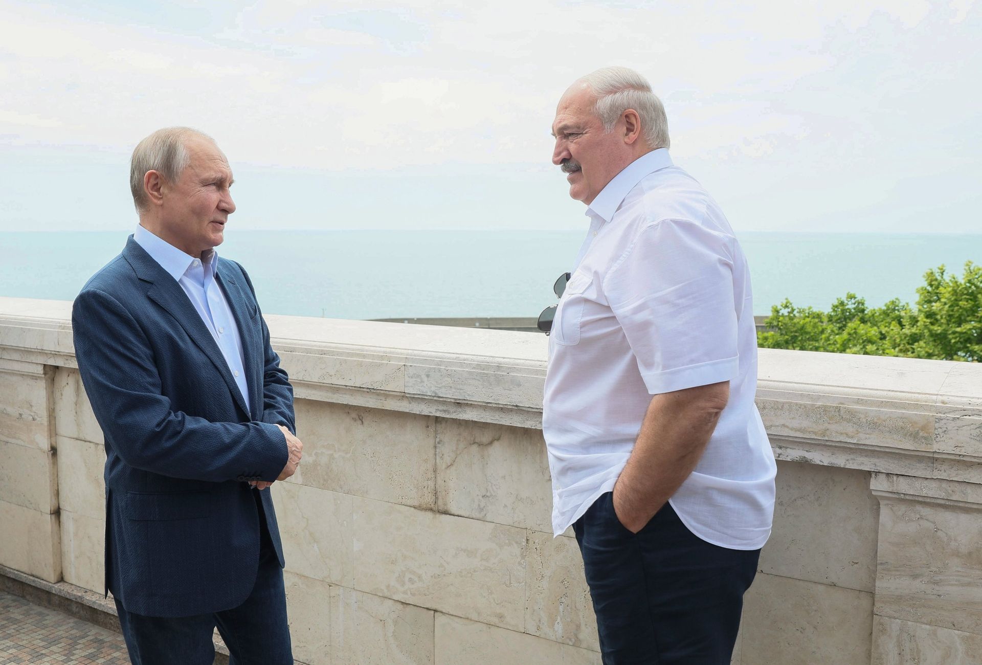 Встреча президентов РФ и Белоруссии В. Путина и А. Лукашенко - ПРАЙМ, 1920, 09.06.2023