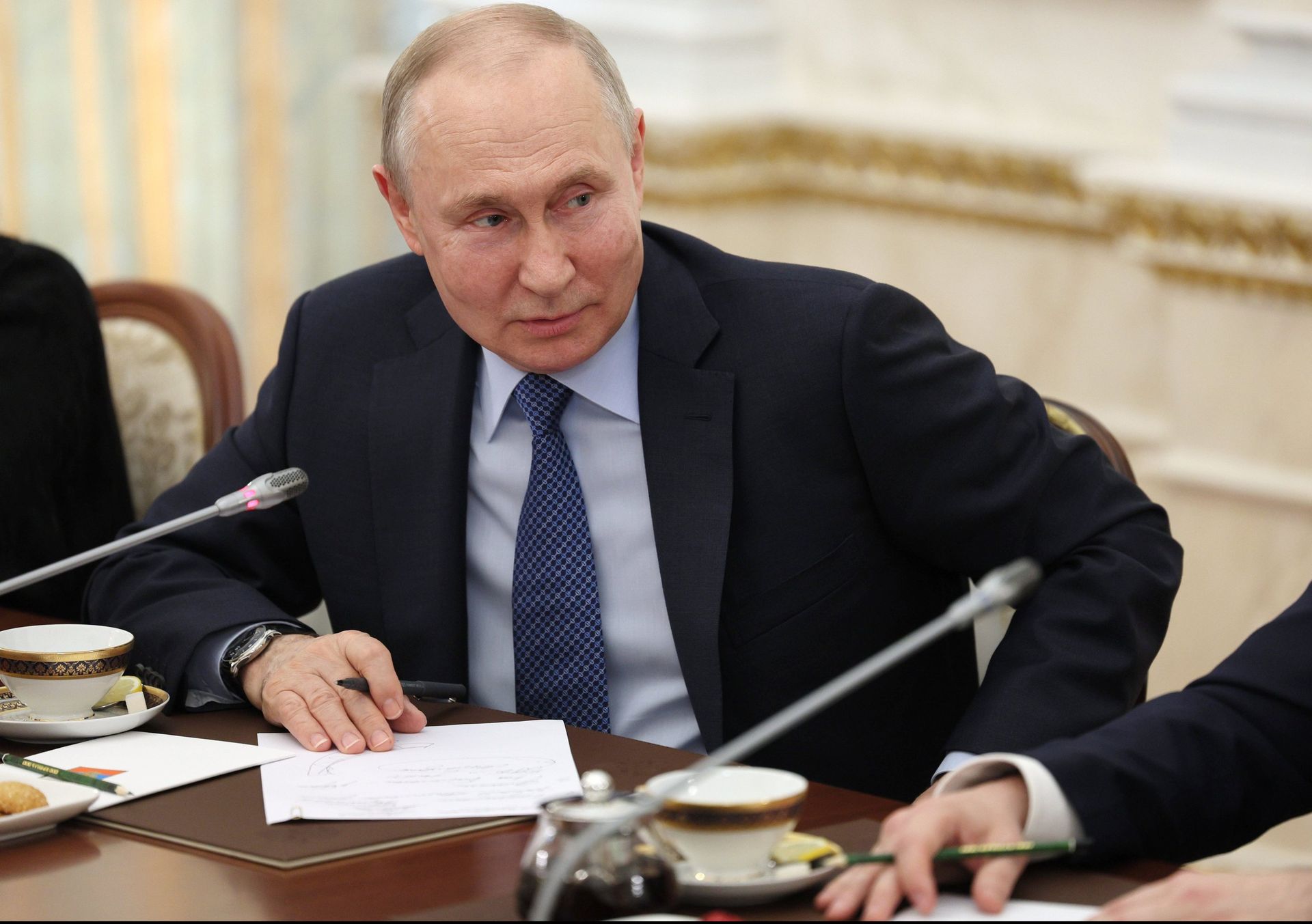 Президент РФ В. Путин провел встречу с военными корреспондентами - ПРАЙМ, 1920, 20.06.2023