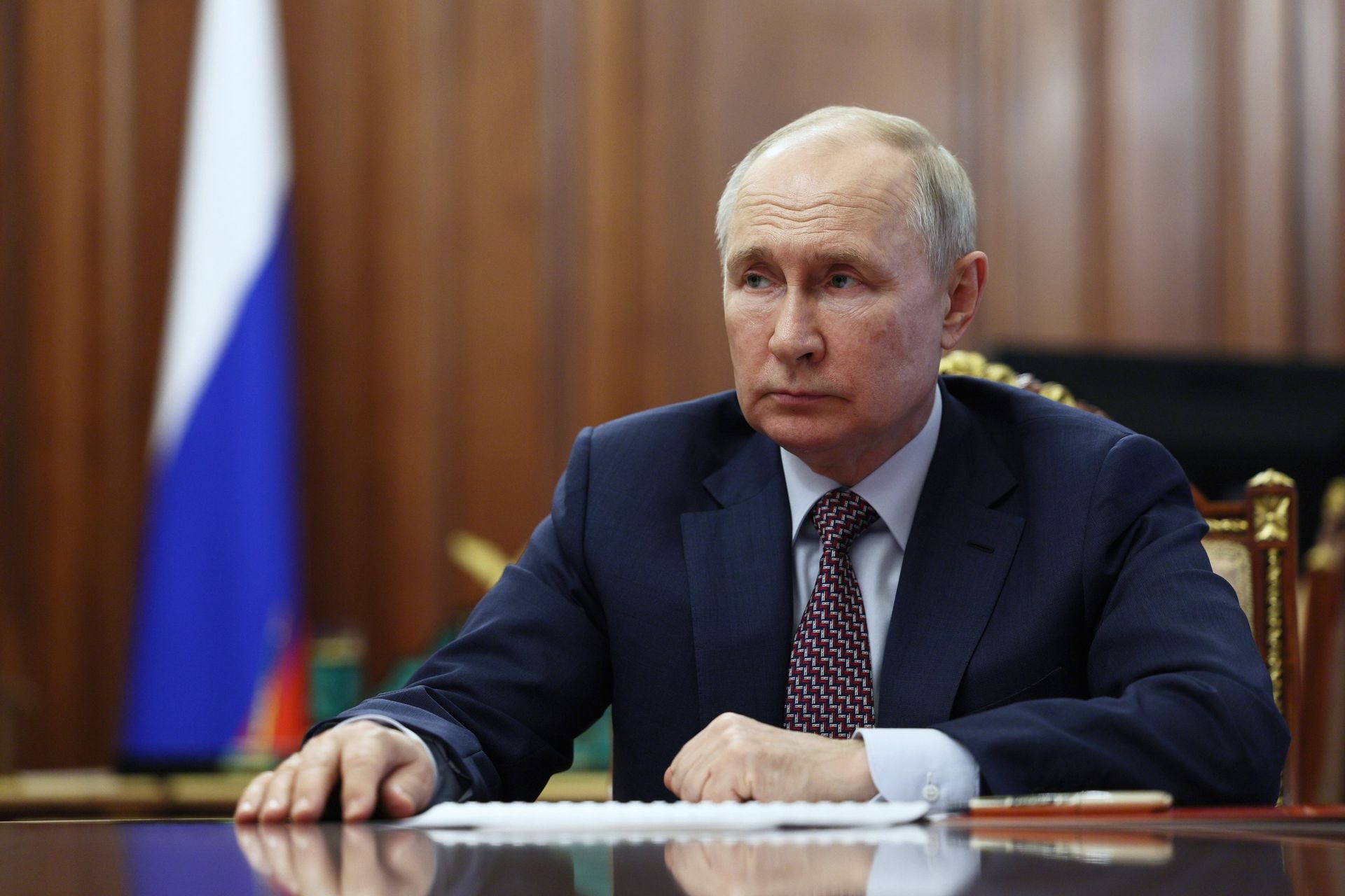 Президент РФ В. Путин встретился с генеральным директором Роскосмоса Ю. Борисовым - ПРАЙМ, 1920, 25.07.2023