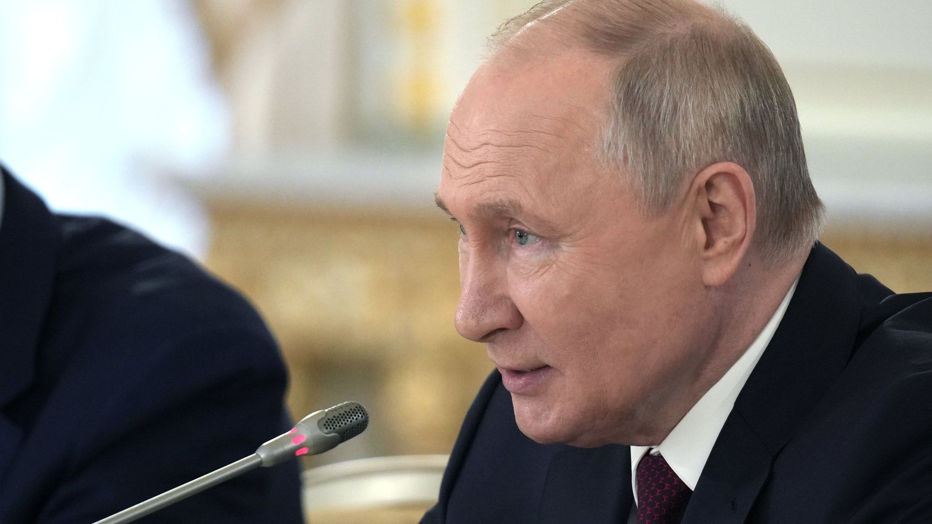 Беседа президента РФ В. Путина с президентом переходного периода Буркина Фасо И. Траоре - ПРАЙМ, 1920, 04.08.2023