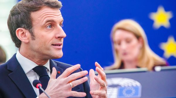 Президент Франции Эмманюэль Макрон