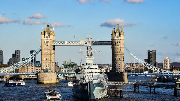 Тауэрский мост, Лондон, Великобритания