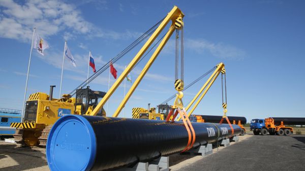 Строительство газопровода «Сила Сибири»