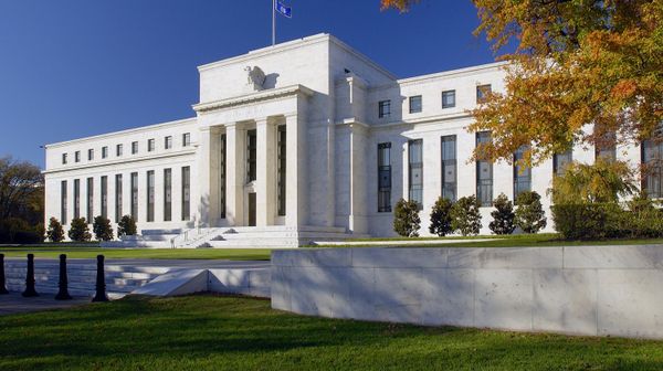 Вид на здание Федеральной резервной системы, США Вид на здание Федеральной резервной системы, США