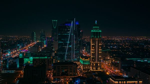 Вид на Эр-Рияд, Саудовская Аравия