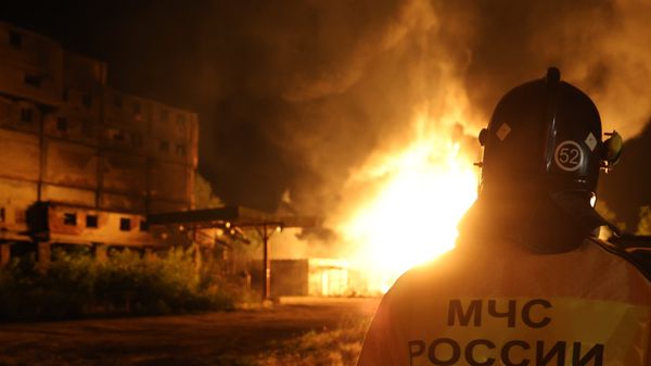 Сотрудник пожарной службы МЧС РФ