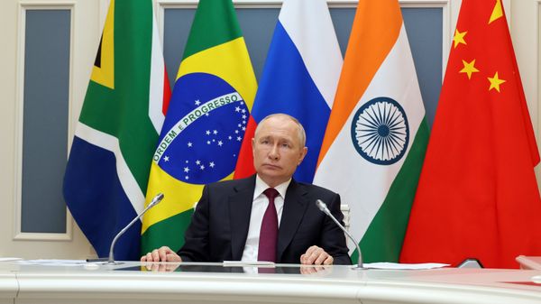 Президент РФ В. Путин принял участие в саммите БРИКС
