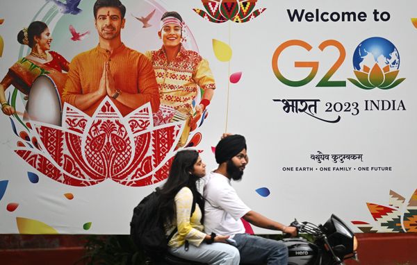 Нью-Дели в преддверии саммита G20 Нью-Дели в преддверии саммита G20