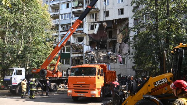 Взрыв газа в жилом доме в подмосковной Балашихе