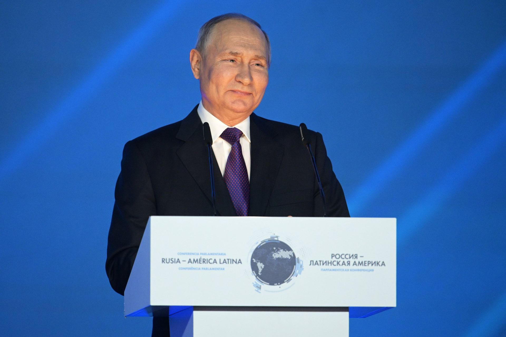 Президент РФ В. Путин принял участие в открытии  Международной парламентской конференции Россия - Латинская Америка - ПРАЙМ, 1920, 01.10.2023
