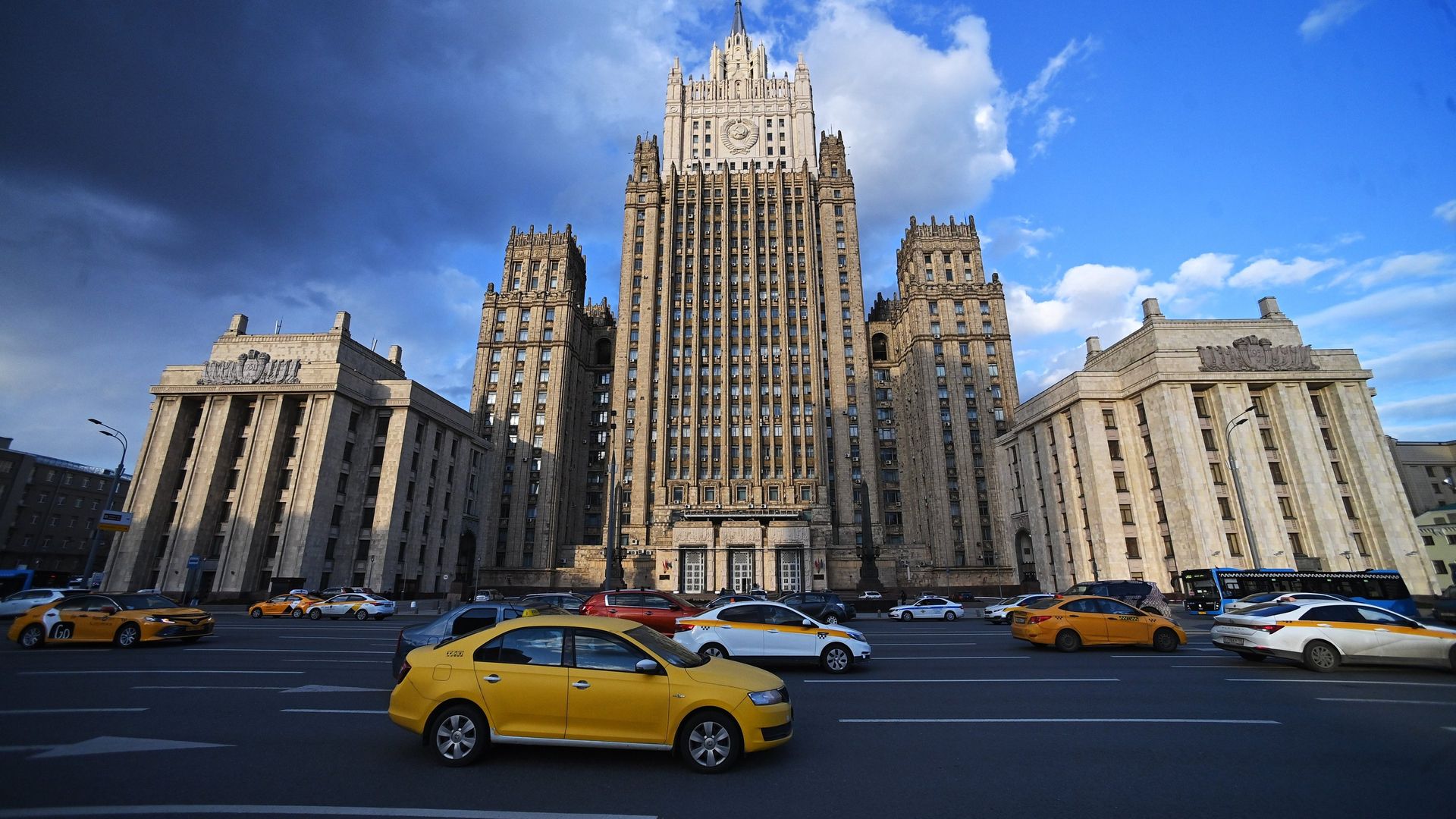 Здание Министерства иностранных дел РФ в Москве - ПРАЙМ, 1920, 20.11.2023