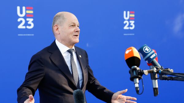 Канцлер Германии Олаф Шольц