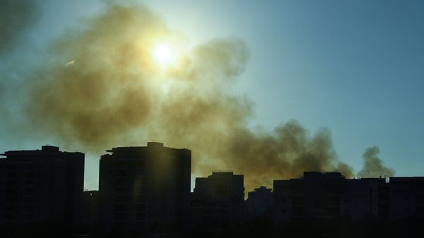 Обстановка в израильском городе Ашкелон