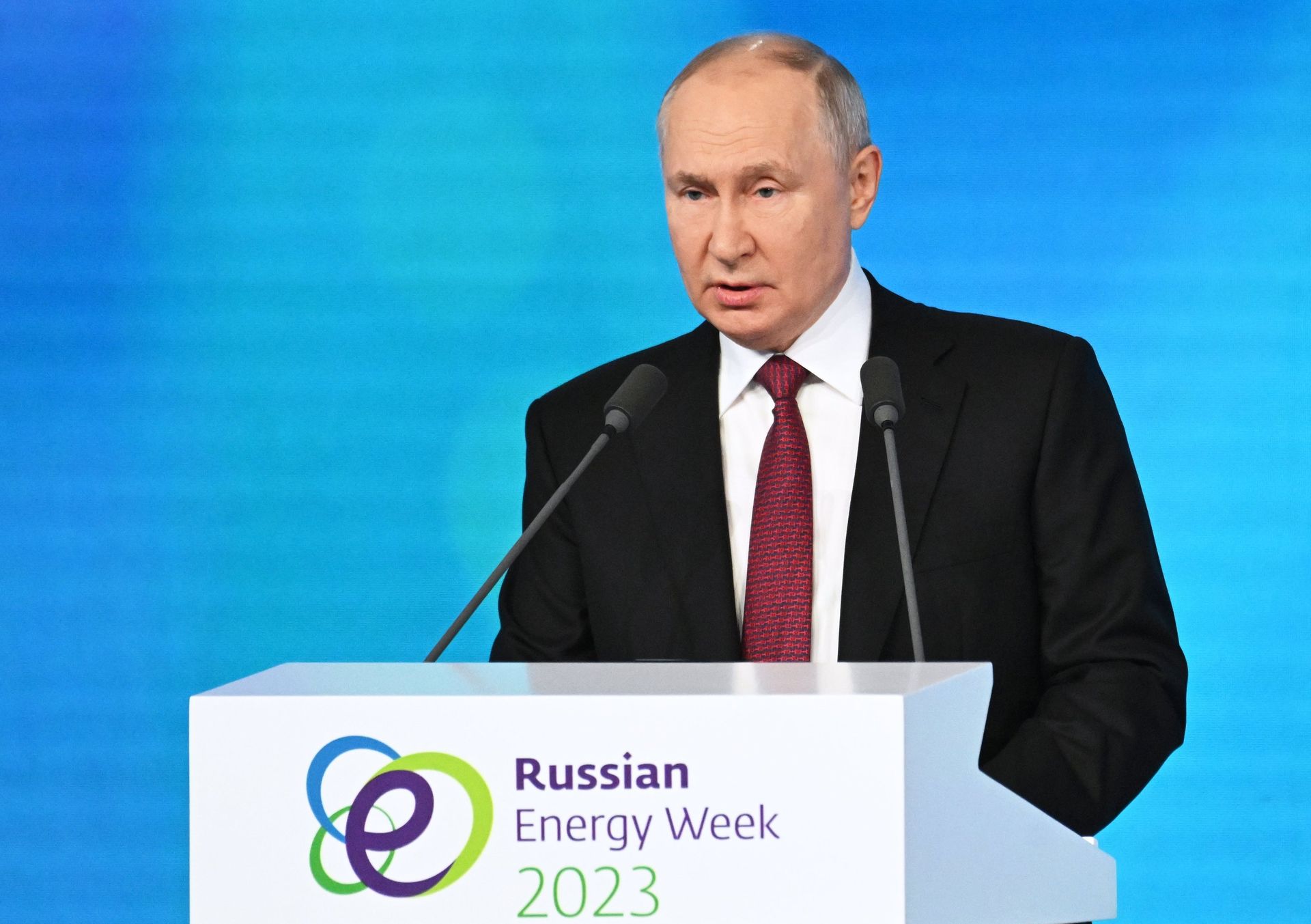 Президент РФ В. Путин выступил на пленарном заседании форума РЭН-2023 - ПРАЙМ, 1920, 03.11.2023