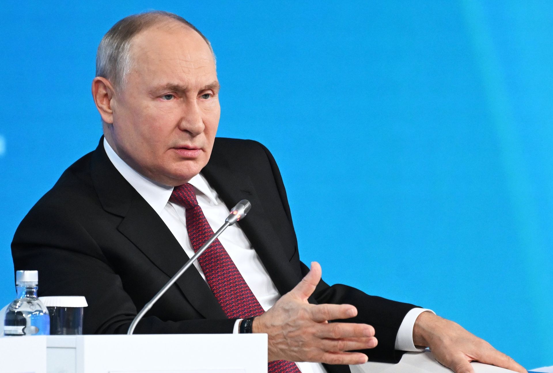 Президент РФ В. Путин выступил на пленарном заседании форума РЭН-2023 - ПРАЙМ, 1920, 11.10.2023