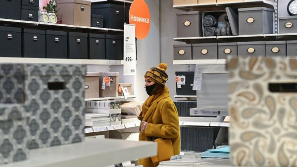 Магазин IKEA в городском формате в ТЦ Европолис