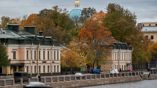 Река Фонтанка в Петербурге