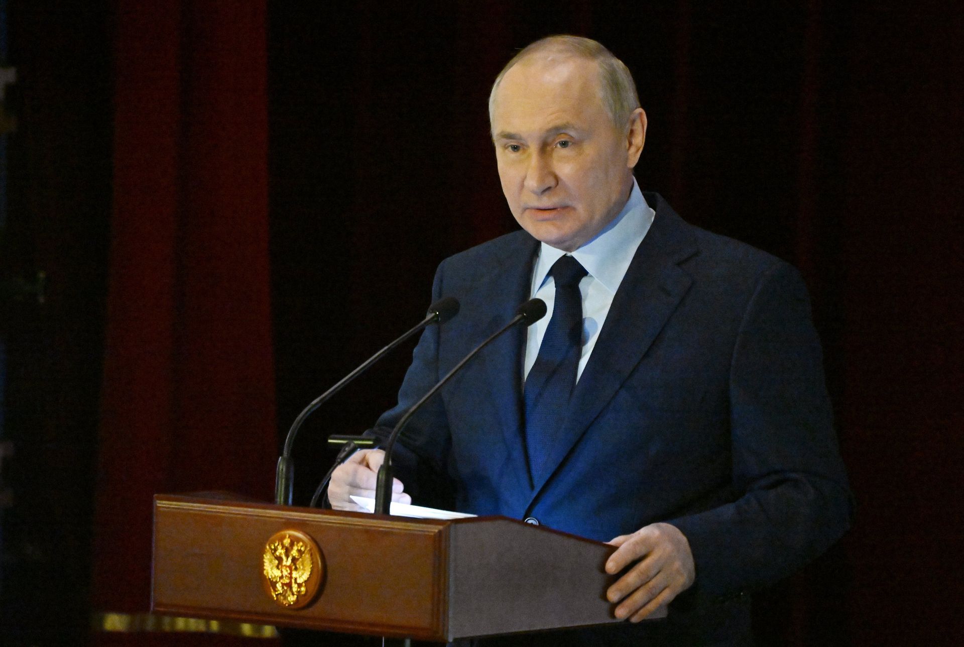 Президент России В. Путин встретился с членами Общественной палаты РФ нового состава - ПРАЙМ, 1920, 03.11.2023