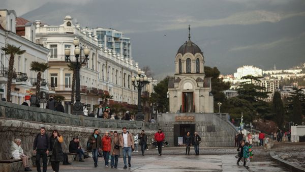 Набережная имени Ленина в Ялте, Крым