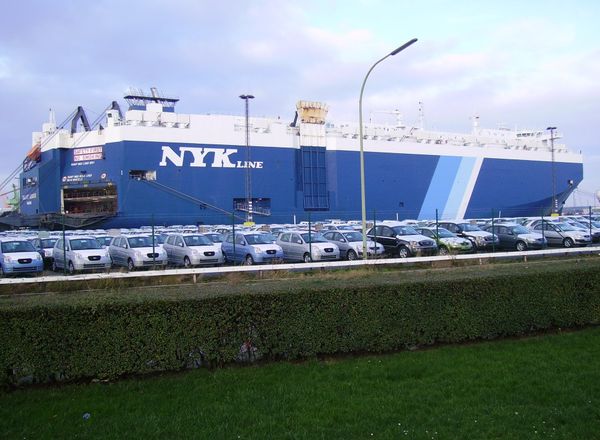 Грузовой корабль  Galaxy Leader“ японской компании NYK