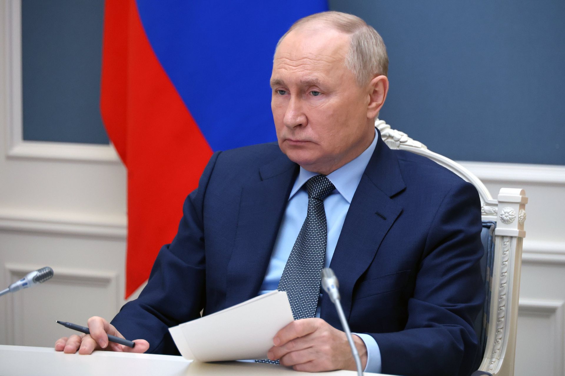 Президент РФ В. Путин принял участие во внеочередном саммите Группы двадцати - ПРАЙМ, 1920, 22.11.2023