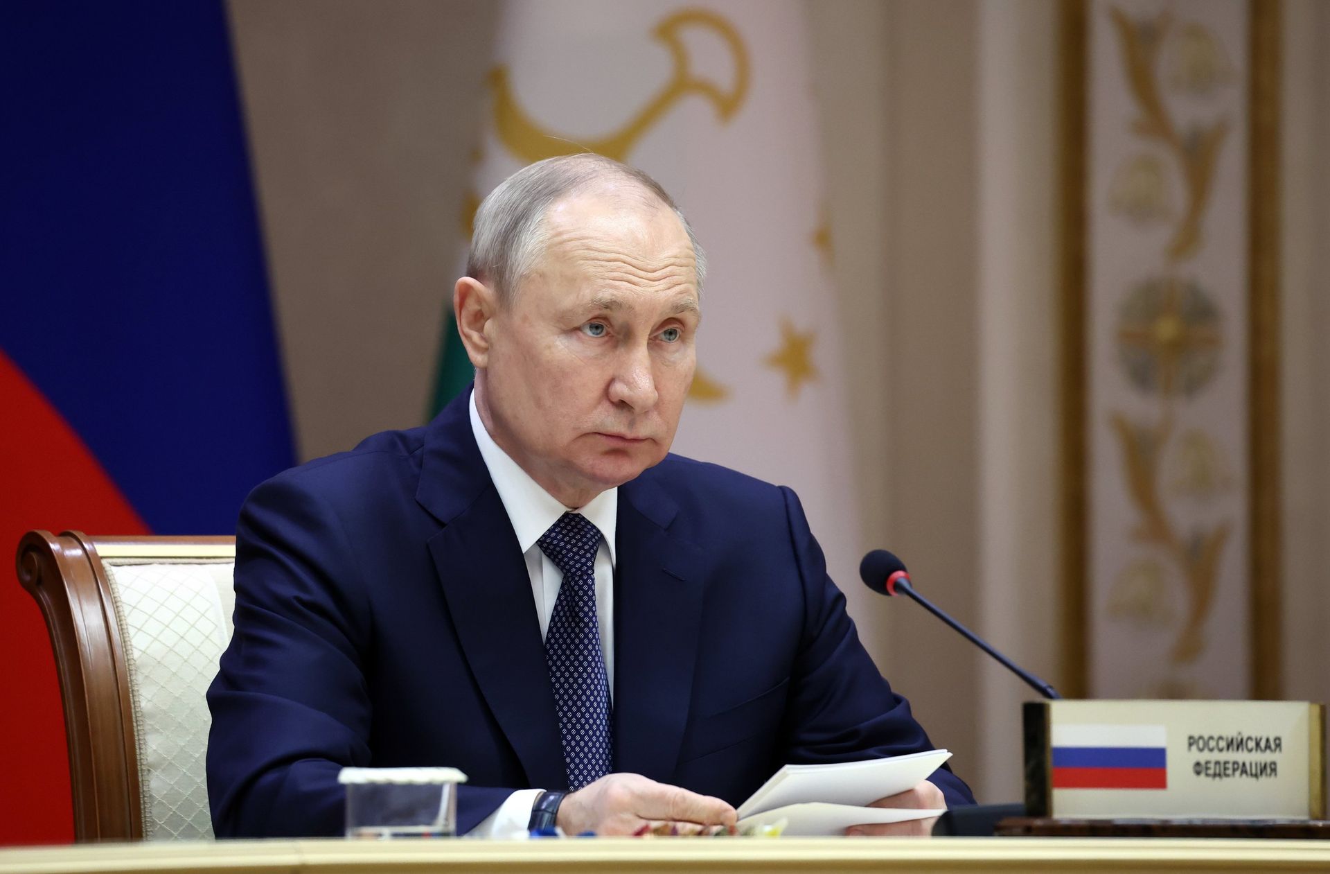 Президент РФ Владимир Путин на сессии Совета коллективной безопасности ОДКБ - ПРАЙМ, 1920, 27.11.2023