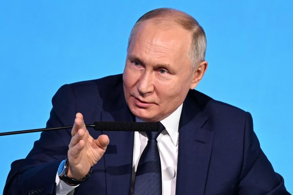 Президент РФ В. Путин посетил конференцию по искусственному интеллекту AI Journey