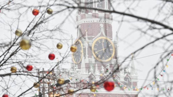 Снег в Москве