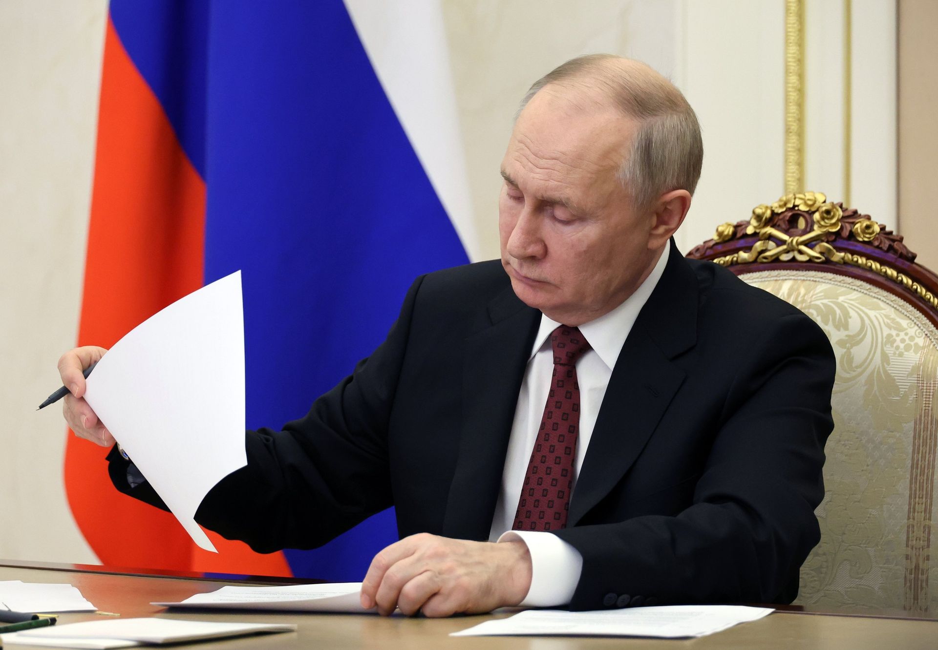 Президент РФ В. Путин - ПРАЙМ, 1920, 22.12.2023