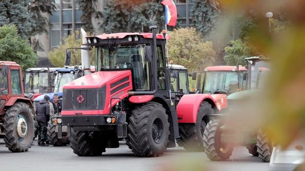Протесты фермеров в Кишиневе