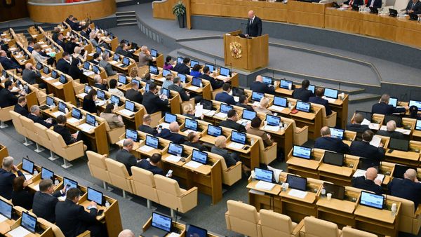 Пленарное заседание Госдумы РФ