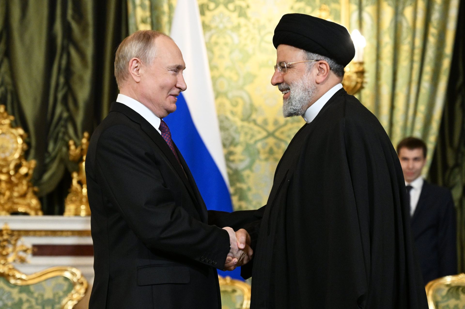 Встреча президента РФ В. Путина и президента Ирана Э. Раиси - ПРАЙМ, 1920, 07.12.2023