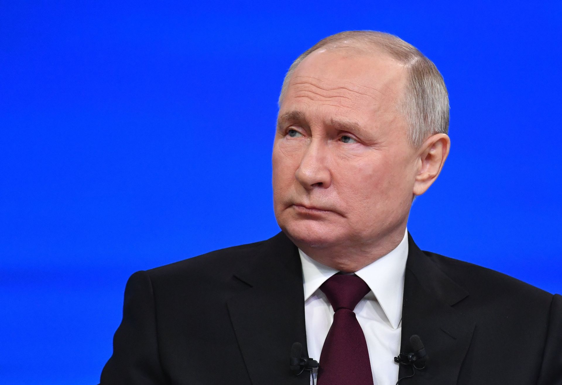 Прямая линия и большая пресс-конференция президента РФ В. Путина - ПРАЙМ, 1920, 17.12.2023