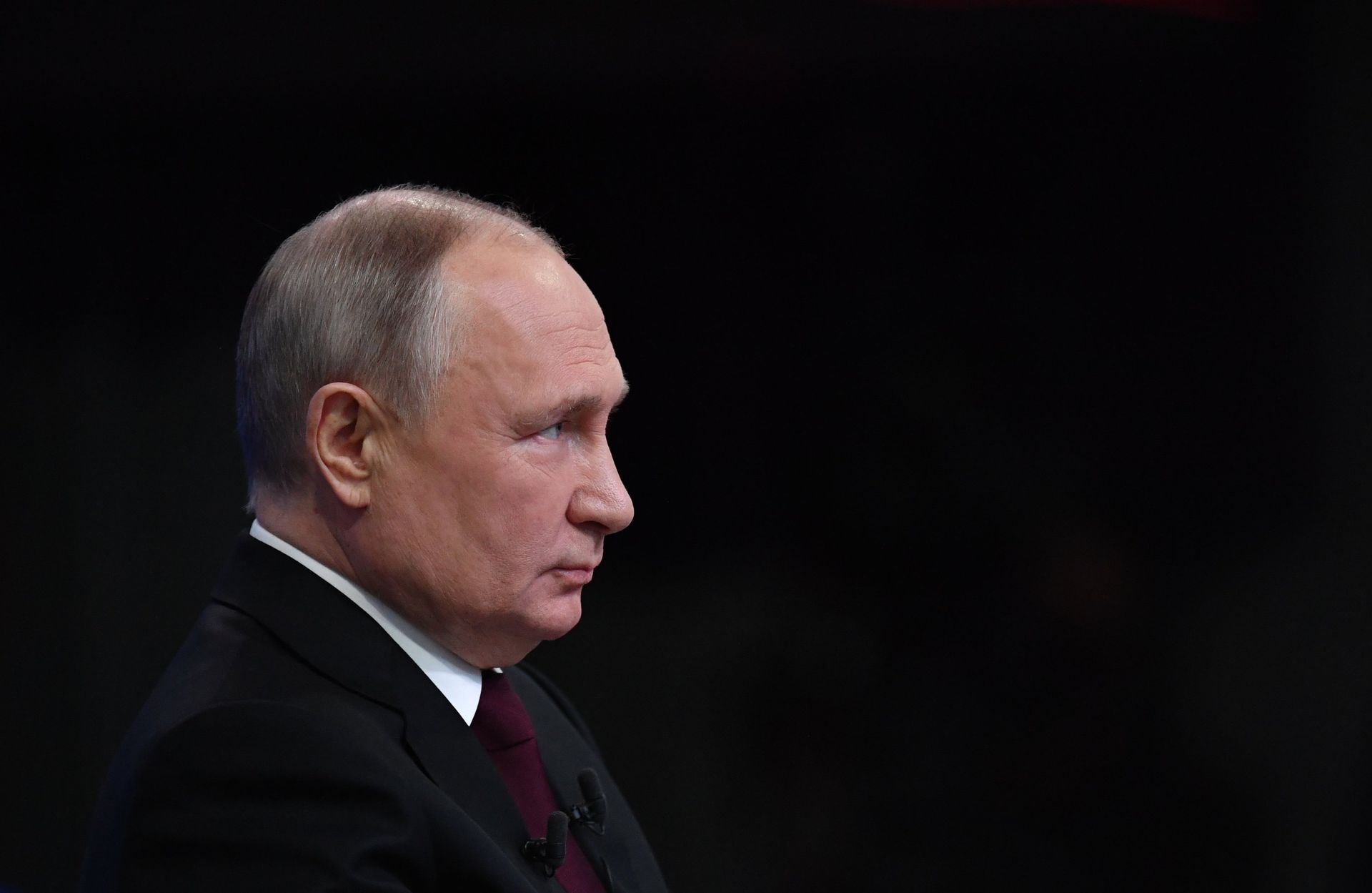Прямая линия и большая пресс-конференция президента РФ В. Путина - ПРАЙМ, 1920, 20.12.2023