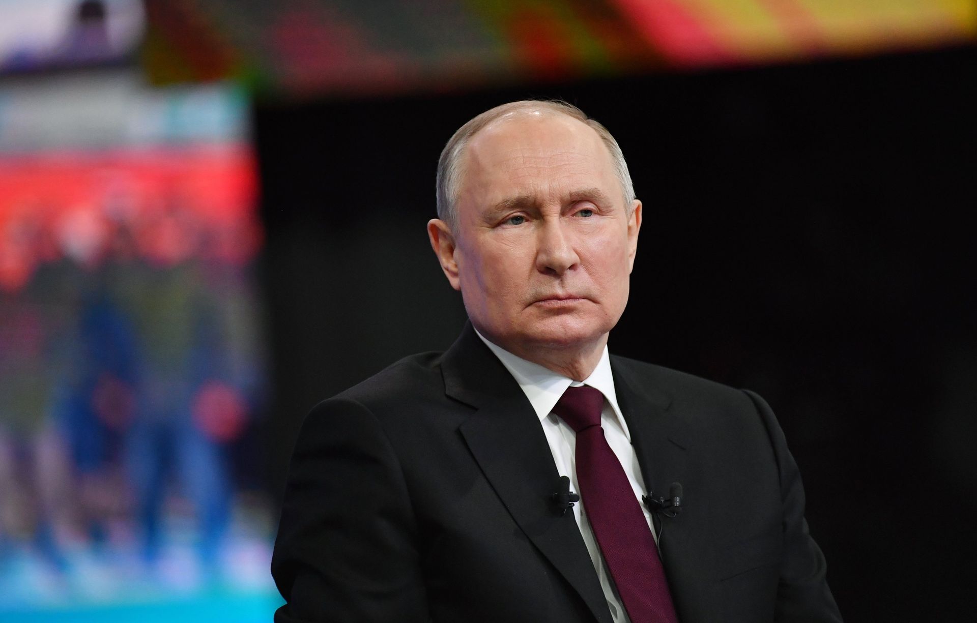 Прямая линия и большая пресс-конференция президента РФ В. Путина - ПРАЙМ, 1920, 14.12.2023