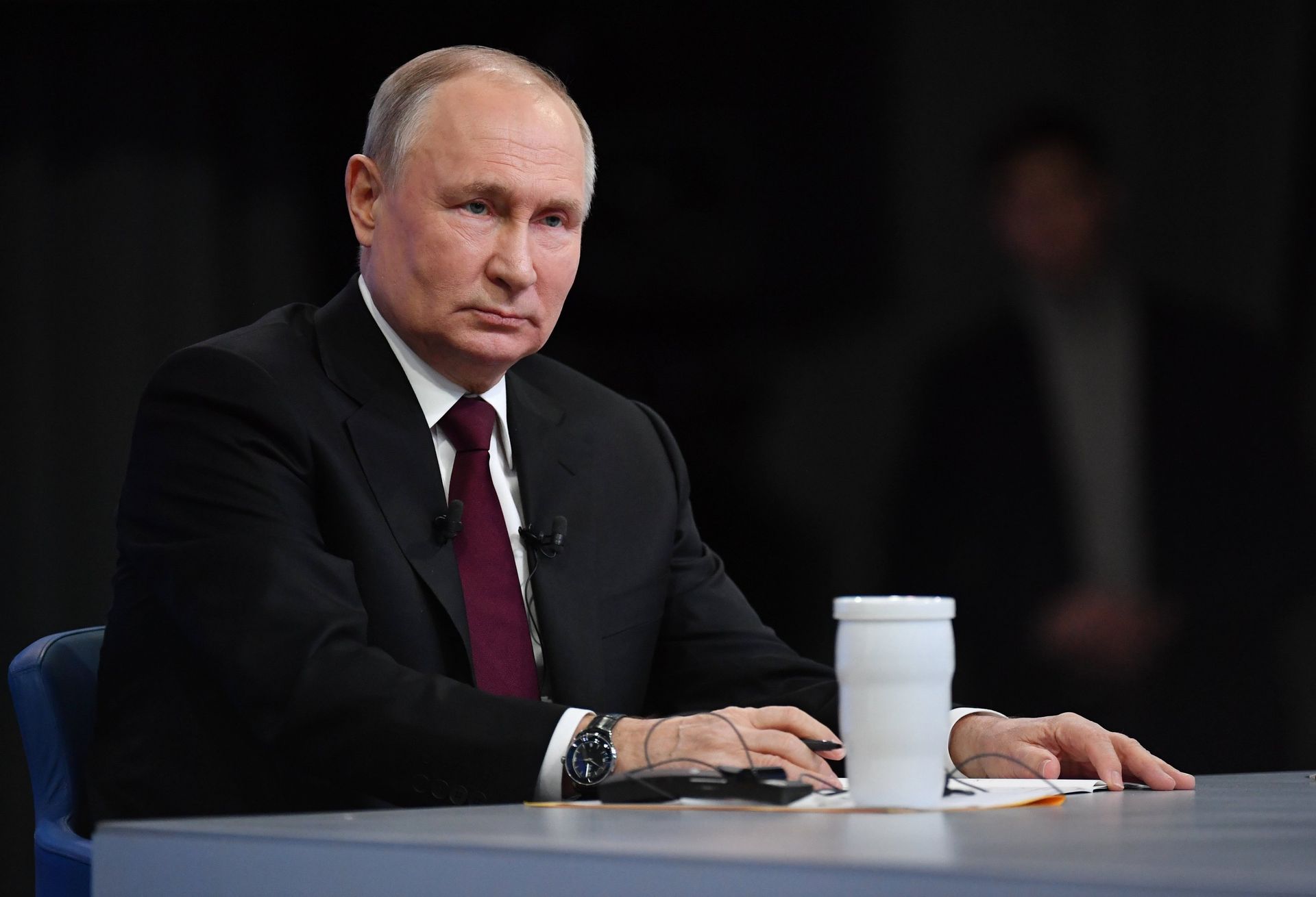 Прямая линия и большая пресс-конференция президента РФ В. Путина - ПРАЙМ, 1920, 20.02.2024