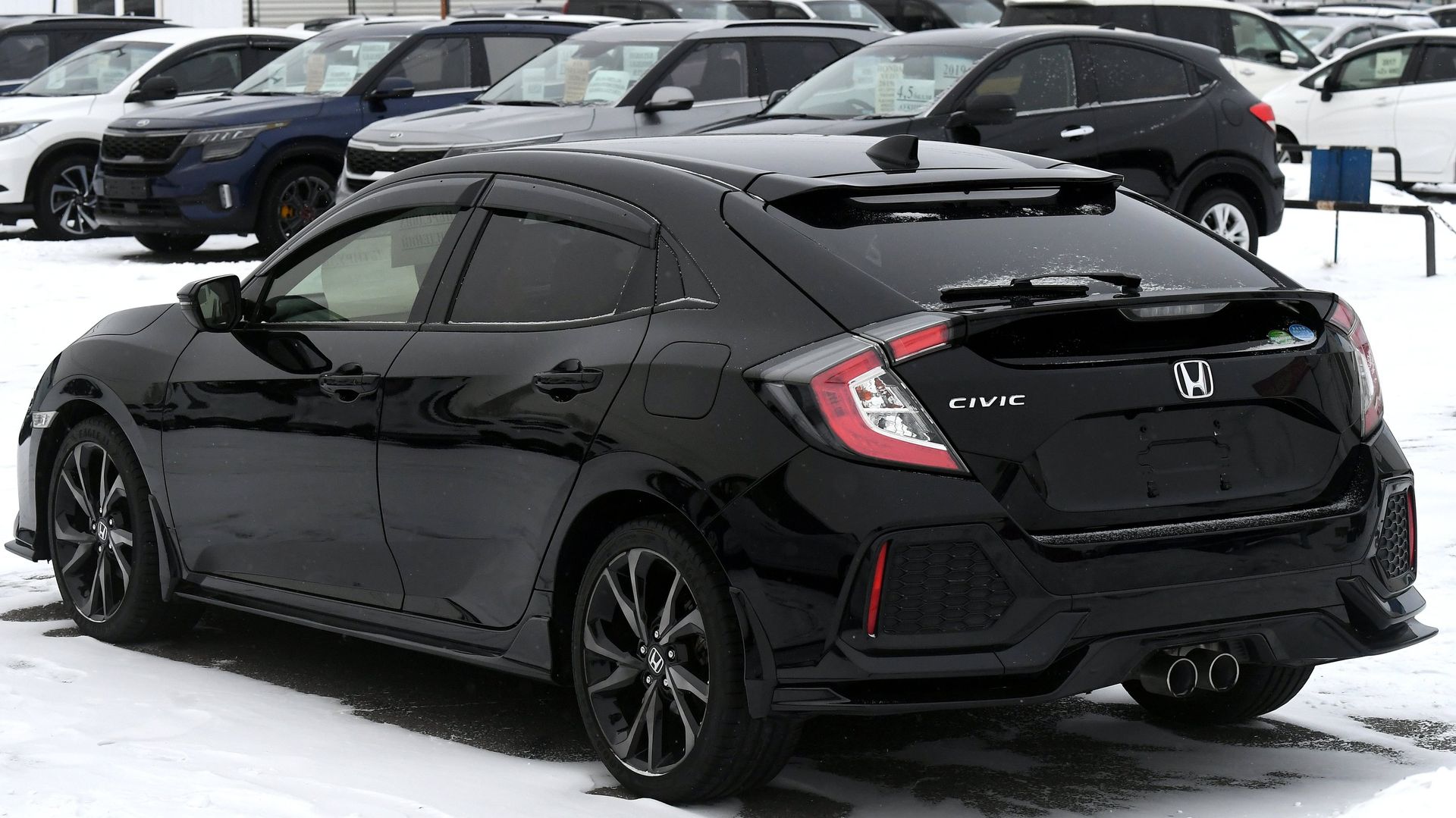 Японский праворульный автомобиль марки Honda Civic - ПРАЙМ, 1920, 15.12.2024